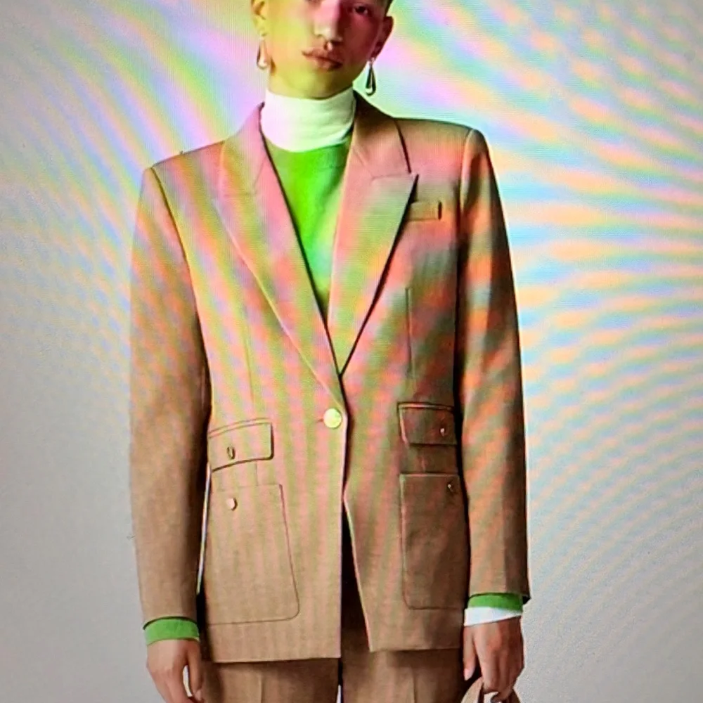 NWT J Crew Vivienne blazer in Italian bi-stretch wool blend - Picture 2 of 6